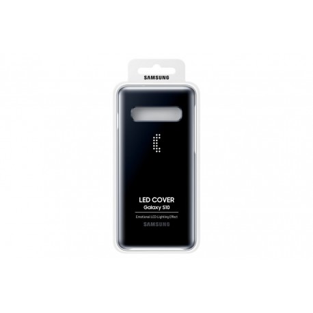 Samsung Galaxy S10 LED Back Cover - Black